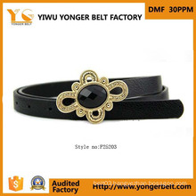 Western Rhinestone Leather Belts Plain Leather Belt Cowgirl Belt